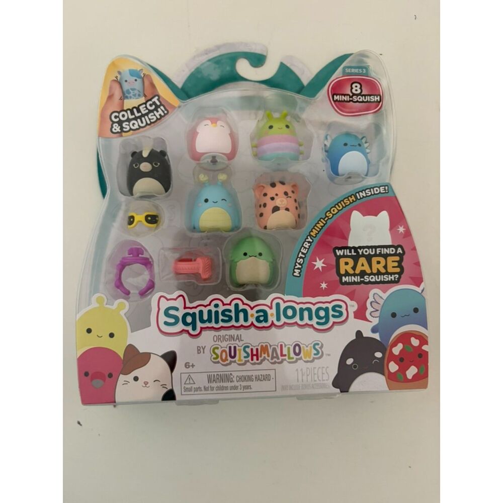 Squishmallows Spuish a long mini squish 8 pk Series 3